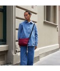 Stash base Crossbody | Burgundy