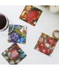 Drink Coasters | Wildflowers | Set of 4