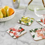 Cork Coasters | Eucalyptus | Set of 4 Cork Coasters | Eucalyptus | Set of 4