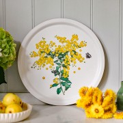 Tray | Glowing Wattle | Round