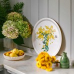 Tray | Glowing Wattle | Round