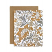 Greeting Card - Art Deco Floral