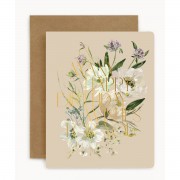 Greeting Card | Many happy Birthday Wishes for you | Bouquet