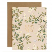 Greeting Card | To My Lovely Mum | White Blossoms