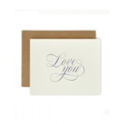Greeting Card - Love you (Holographic)