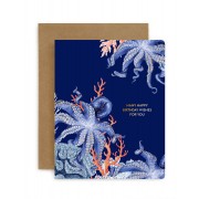 Greeting Card - Octopus Happy Birthday