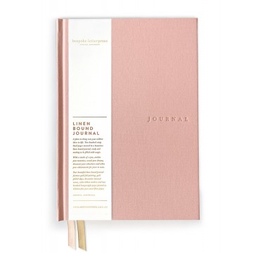 Linen Bound Journal - Blush Linen Bound Journal - Blush