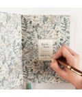 Linen Bound Journal | Ivory Garden | Bullet Journal Linen Bound Journal | Ivory Garden | Bullet Journal
