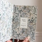 Linen Bound Journal | Ivory Garden | Bullet Journal