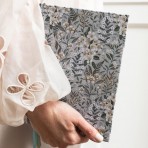 Linen Bound Journal | Ivory Garden | Bullet Journal
