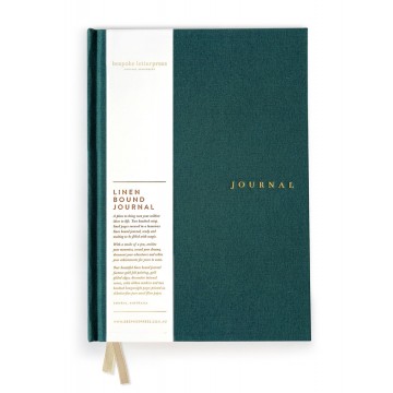 Linen Bound Journal - Teal Linen Bound Journal - Teal
