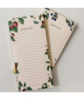 Shopping List DL Notepad | Strawberries