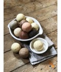 Extra Virgin Olive Oil Soap Balls | Organic Lemon Mrytle Orange
