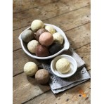 Extra Virgin Olive Oil Soap Balls | Geranium Lavender Lemon Extra Virgin Olive Oil Soap Balls | Geranium Lavender Lemon