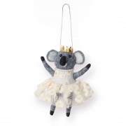 Felt Ornament | Cute Koallerina