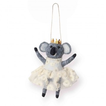Felt Ornament | Cute Koallerina