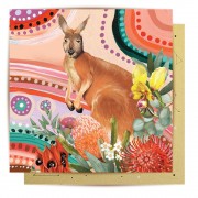 Greeting Card | Sacred Country Sun Vol.2 Kangaroo