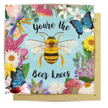 Greeting Card | Enchanted Garden Bee