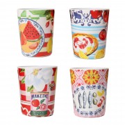 Cup Set | Italian Summer | Set of 4