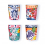 Cup Set | Mediterranean Summer | Set of 4