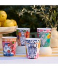 Cup Set | Mediterranean Summer | Set of 4