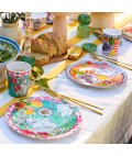 Cup Set | Mediterranean Summer | Set of 4
