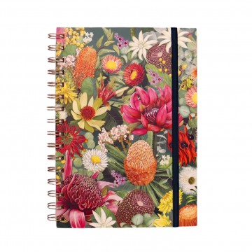 A5 Spiral Notebook | Australian Wildflowers A5 Spiral Notebook | Australian Wildflowers