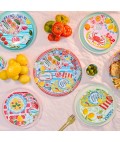 Plate Set | Italian Summer | Set of 4