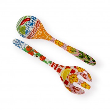 Salad Servers | Italian Summer