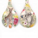 Salad Servers | Bush Beauties Salad Servers | Bush Beauties
