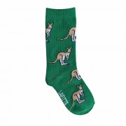 Kids Socks | Kangaroo | Green