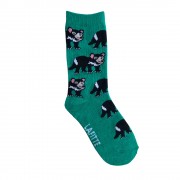 Kids Socks | Tasmanian Devil | Green