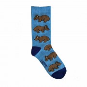 Kids Socks | Wombat Blue
