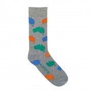 Socks | Australian Maps | Grey Marle