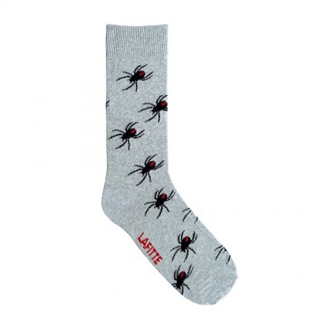 Socks | Spider | Grey