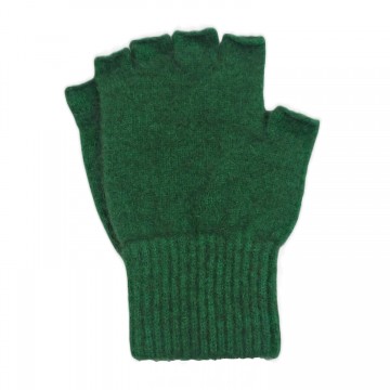 Fingerless Glove | Possum + Merino | Emerald