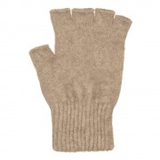 Fingerless Glove | Possum + Merino | Flax