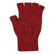 Fingerless Gloves | Berry | Possum + Merino