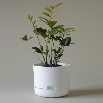 Mr Kitly x Decor Selfwatering Plant Pot 215mm White