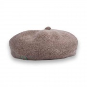 Beret | Marlene| Brush Brown | Australian Lambswool