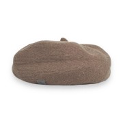 Beret | Marlene| Brush Brown | Australian Lambswool