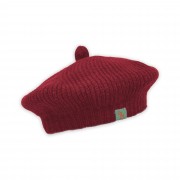 Beret | Whippet | Poppy Red | Australian Lambswool