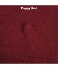 Beret | Whippet | Poppy Red | Australian Lambswool