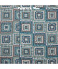 Scarf | Cluster | Peacock Blue | Extra Fine Merino Wool