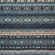 Scarf | Irish Twist | Blues | Australian Lambswool