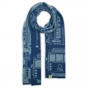 Scarf | Tram I Am | Blue
