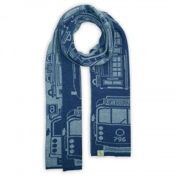 Scarf | Tram I Am | Blue