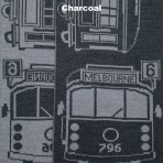 Scarf | Tram I Am | Charcoal