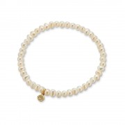 Bracelet | Healing Gem Bracelet | Pearl 'prosperity'