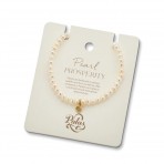 Bracelet | Healing Gem Bracelet | Pearl 'prosperity'
